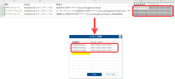 240329_はじめて『奉行V ERPクラウド Group Management Model』を利用する場合_002_ライセンス貼り付け.png