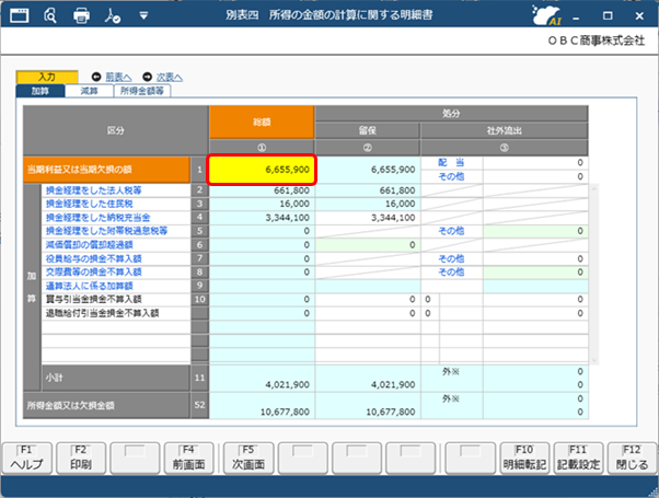 20250703_別表四［1］①の「当期利益又は当期欠損の額」に税引き後の金額を反映させたい_4_別表四.png