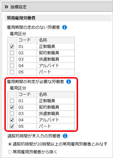 20261005_障害者雇用状況の常用雇用労働者数の集計対象_002_指標設定_雇用期間の判定が必要な労働者.png